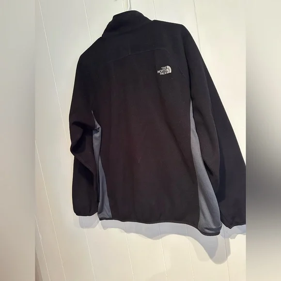 The North Face Summit Series Fleece Pullover Black 1/2 Zip Jacket Mens L - Picture 4 of 9